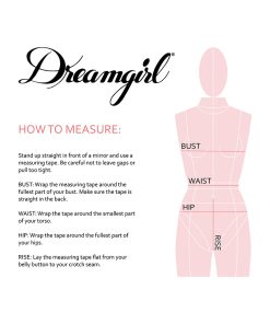Dreamgirl Stretch Mesh Bustier With Removable Feather Trim And G-String Set Black L