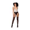 Dreamgirl Silver Chainmail Halter Camisole With Chain Accents S/M