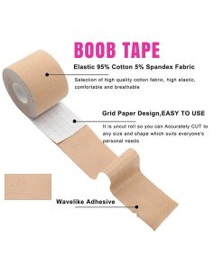 Neva Nude Boob Tape 16 Ft. Honey