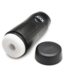Jock 9X Sucking & Vibrating Masturbator White