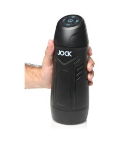 Jock 9X Sucking & Vibrating Masturbator White