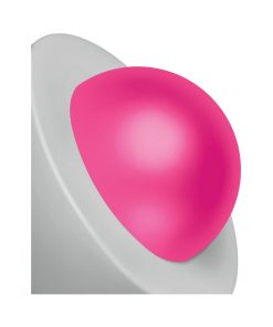 Lollicock Silicone Dildo With Balls 7 In. Rainbow Glow In The Dark