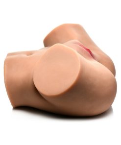 Mistress Vibrating & Squeezing Pussy & Ass Masturbator Medium