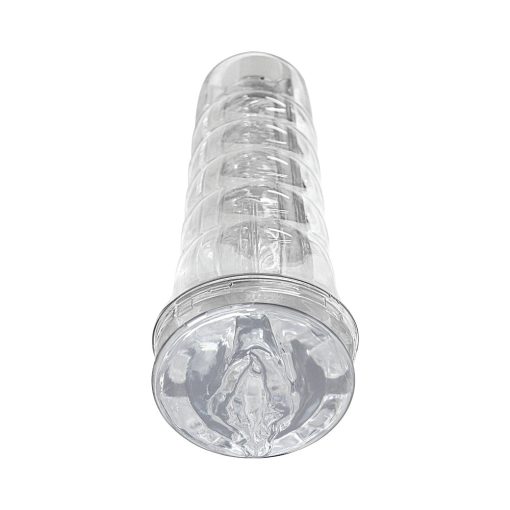 Dream-Lite Crystal Vagina Masturbator Clear - Image 2