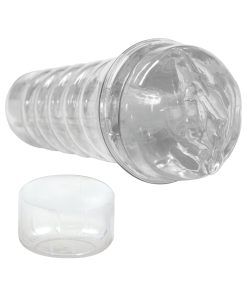 Dream-Lite Crystal Vagina Masturbator Clear