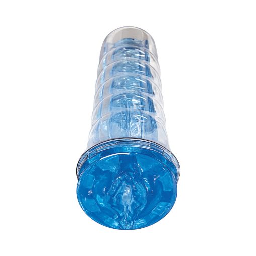 Dream-Lite Crystal Vagina Masturbator Blue - Image 2