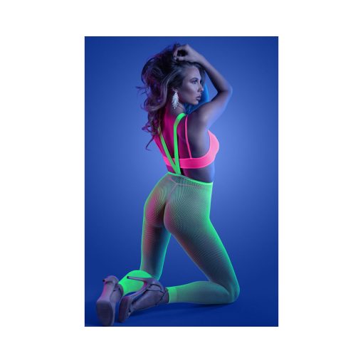 Fantasy Lingerie Glow Come Alive Set Neon Green O/S - Image 4