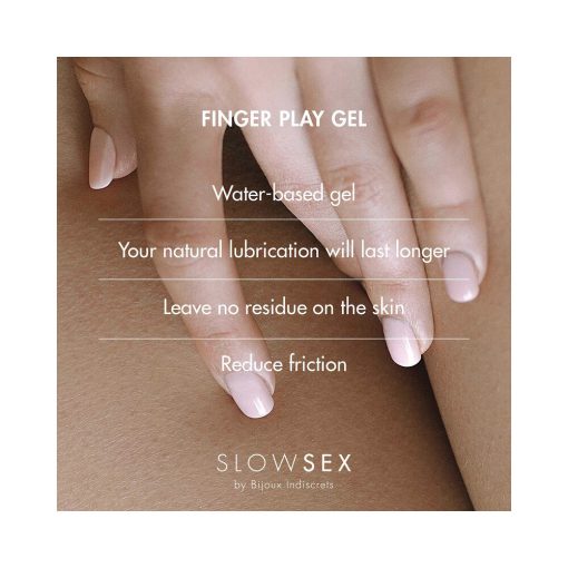 Bijoux Indiscrets Slow Sex Finger Play Gel 1 Oz. - Image 9