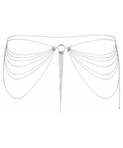 Bijoux Indiscrets Magnifique Chain Waist Jewelry Silver