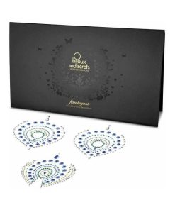 Bijoux Indiscrets Flamboyant Rhinestone Body Decorations Blue/Green