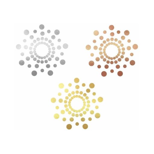 Bijoux Indiscrets Mimi Metallic Body Tattoos - Image 2
