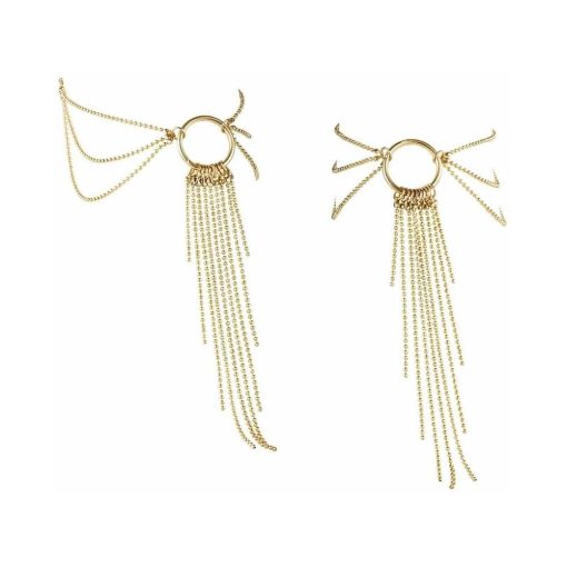 Bijoux Indiscrets Magnifique Feet Chain Gold - Image 2