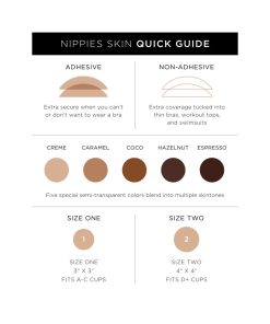 Nippies Skin Nipple Covers Size 2 Creme