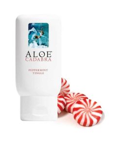 Aloe Cadabra Peppermint Tingle Aloe Lubricant 2.5 Oz.