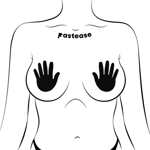 Pastease Hands Pasties Black - Image 2