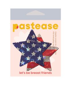 Pastease Glitter Stars & Stripes Patriotic Star Pasties