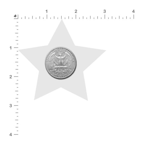 Pastease Glitter Star Pasties Silver - Image 3