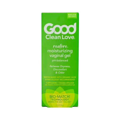 Good Clean Love Restore Vaginal Moisturizing Gel with Aloe – 2 oz - Image 2