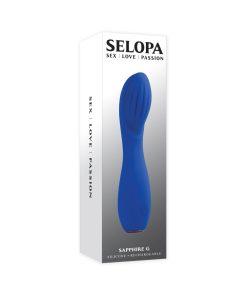 Selopa Sapphire G Rechargeable Vibe Silicone Blue
