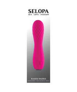Selopa Razzle Dazzle Rechargeable Vibe Silicone Pink
