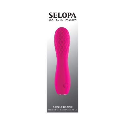Selopa Razzle Dazzle Rechargeable Vibe Silicone Pink - Image 9