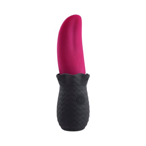 Selopa Tongue Teaser Vibe Rechargeable Silicone – Pink & Black - Image 5