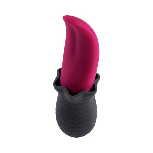 Selopa Tongue Teaser Vibe Rechargeable Silicone – Pink & Black - Image 6