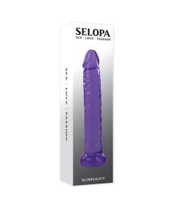 Selopa Slimplicity 6 In. Jelly Dong Purple