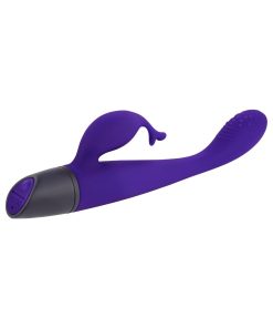 Selopa Plum Passion Rechargeable Dual Stim Silicone Purple
