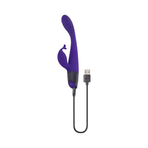 Selopa Plum Passion Rechargeable Dual Stim Silicone Purple - Image 7