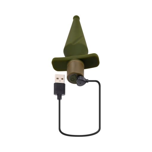 Selopa The Private Rechargeable Butt Plug Silicone Green - Image 7