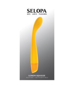 Selopa Lemon Squeeze Rechargeable Vibe Silicone Yellow