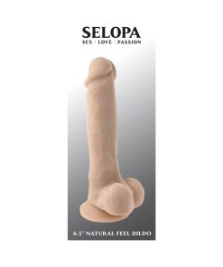 Selopa 6.5 In. Natural Feel Dildo Light
