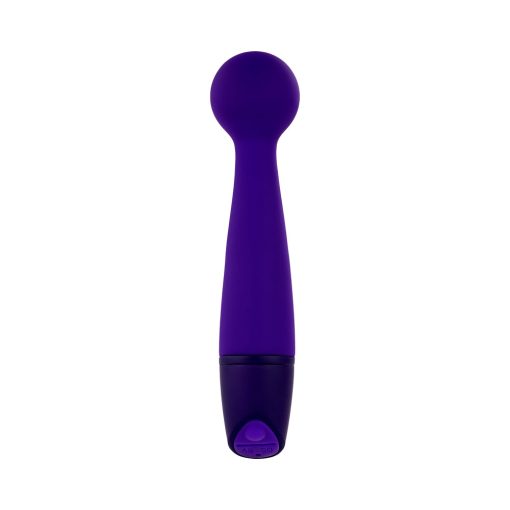 Selopa Gumball Rechargeable Slim Wand Silicone Purple - Image 2