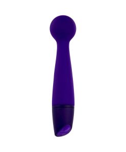 Selopa Gumball Rechargeable Slim Wand Silicone Purple