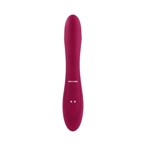 Evolved Jammin G Rechargeable Tapping Dual Stim Vibe Silicone Pink - Image 5