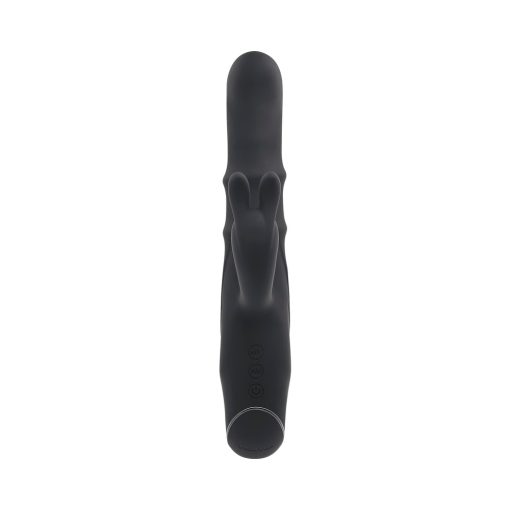 Evolved Ringmaster Rechargeable Dual Stim Vibe Silicone Black - Image 2