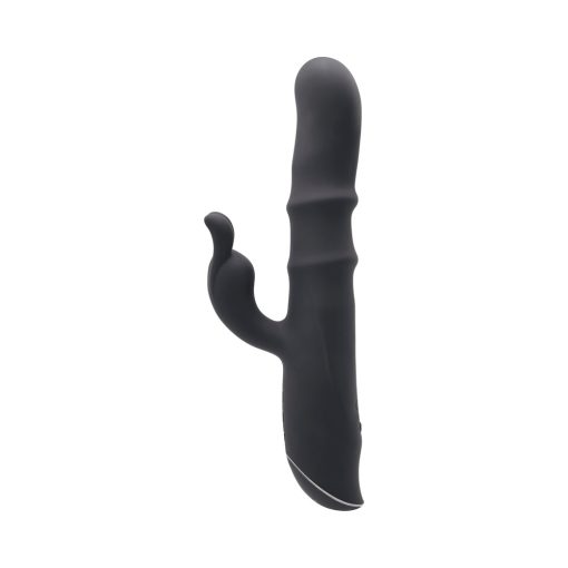 Evolved Ringmaster Rechargeable Dual Stim Vibe Silicone Black - Image 3