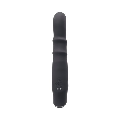 Evolved Ringmaster Rechargeable Dual Stim Vibe Silicone Black - Image 5