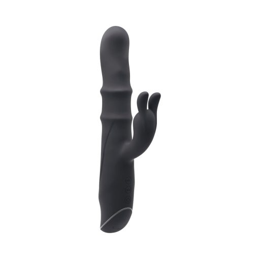 Evolved Ringmaster Rechargeable Dual Stim Vibe Silicone Black - Image 7