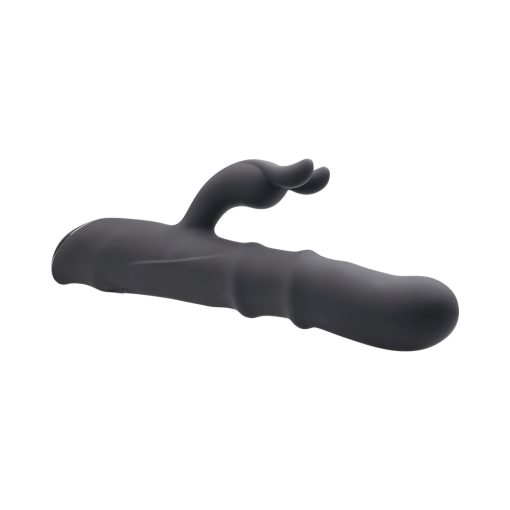Evolved Ringmaster Rechargeable Dual Stim Vibe Silicone Black - Image 8