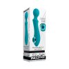 Evolved Wanderful Sucker Rechargeable Wand With Suction Silicone Teal