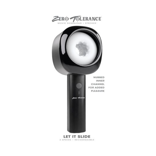 Zero Tolerance Let It Slide Rechargeable Stroker Black - Image 11