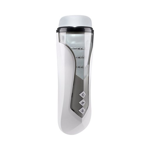 Zero Tolerance Stroking Buddy Rechargeable Vibrating Stroker White - Image 7