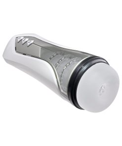 Zero Tolerance Stroking Buddy Rechargeable Vibrating Stroker White