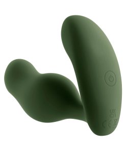 Zero Tolerance The Sergeant Rechargeable Vibrating Prostate Anal Vibe Silicone Green
