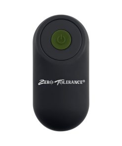 Zero Tolerance The Sergeant Rechargeable Vibrating Prostate Anal Vibe Silicone Green