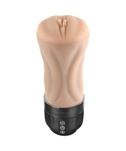 Zero Tolerance Tight Lipped Rechargeable Stroker With Suction Light