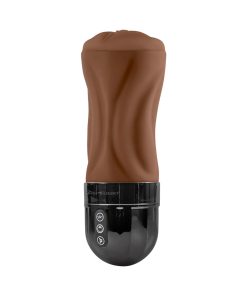 Zero Tolerance Tight Lipped Rechargeable Stroker With Suction Dark