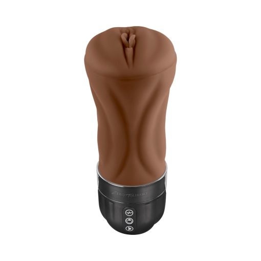 Zero Tolerance Tight Lipped Rechargeable Stroker With Suction Dark - Image 5